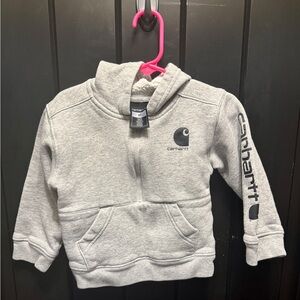 Carhartt Light Gray Kids Hoodie